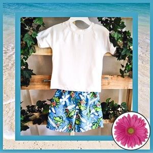 3/$10, 5/$15 - Ocean Pacific 2-Piece Rash Guard Swimming Set